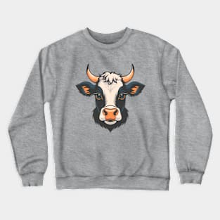 Cute Cow Crewneck Sweatshirt